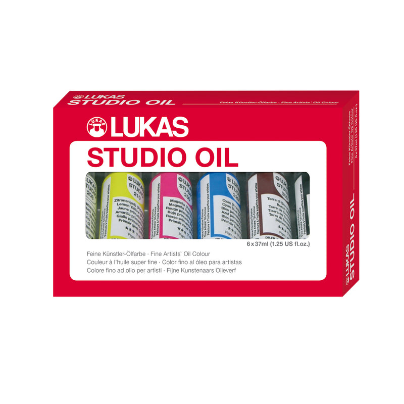 Lukas Studio eļļas krāsu komplekts 6 x 37 ml