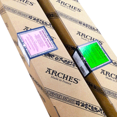 Arches Aquerelle akvareļu papīrs rullī 300 g/m2 (113 cm x 914 cm  ) 100 % kokvilna