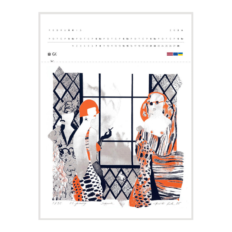 Grafiķu kalendārs 2026