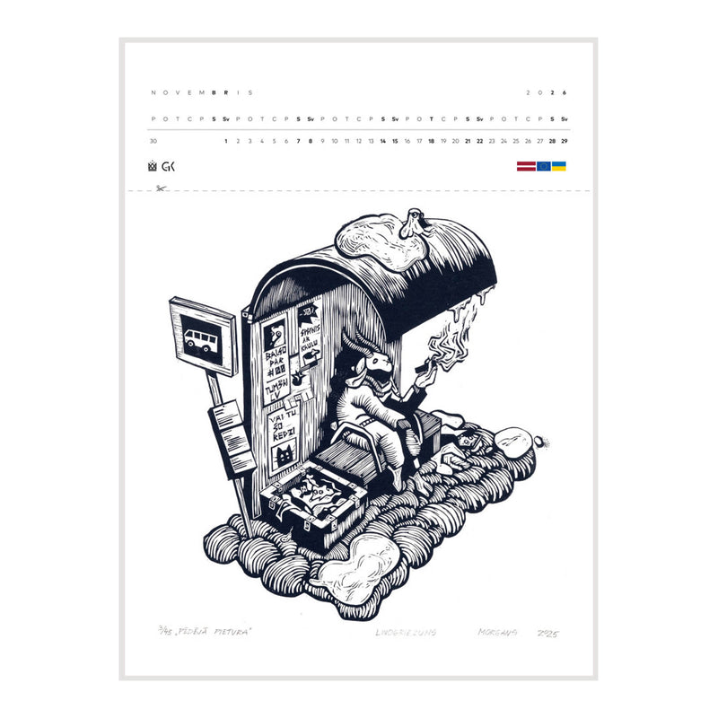 Grafiķu kalendārs 2026