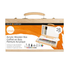 Daler Rowney Simply akrila krāsu komplekts 14 x 12ml