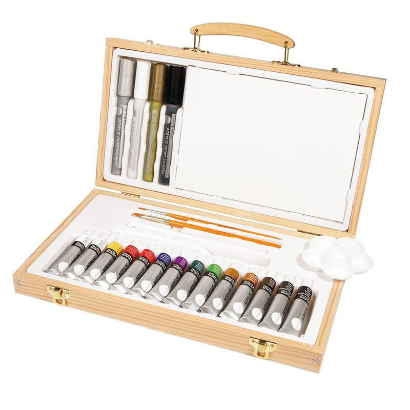 Daler Rowney Simply akrila krāsu komplekts 14 x 12ml
