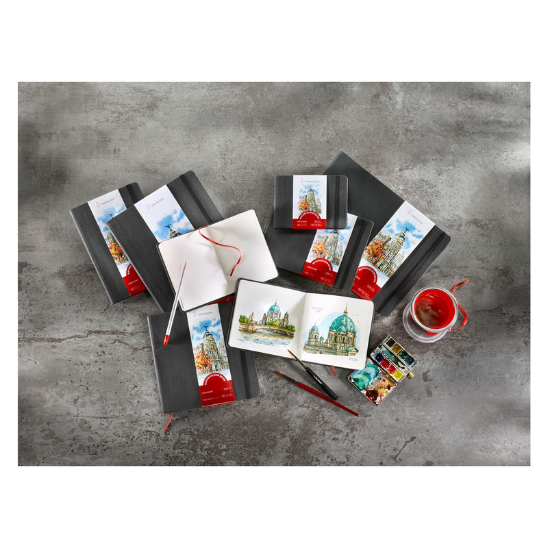 Hahnemuhle auksti presēta akvareļu papīra  klade