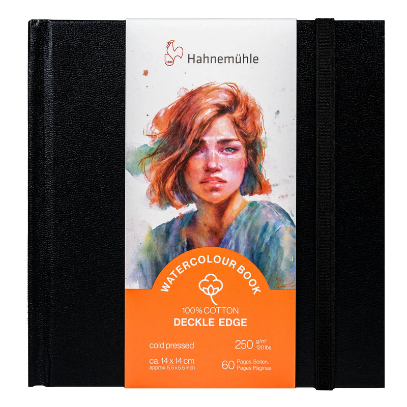 Hahnemuhle akvareļu albums ar cietu vāku250g/m