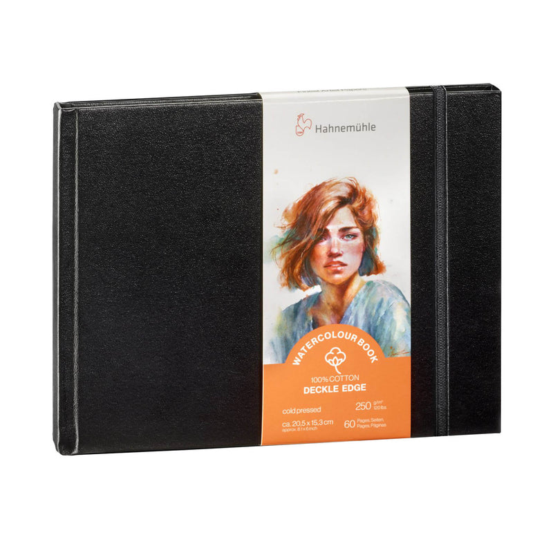 Hahnemuhle akvareļu albums ar cietu vāku250g/m