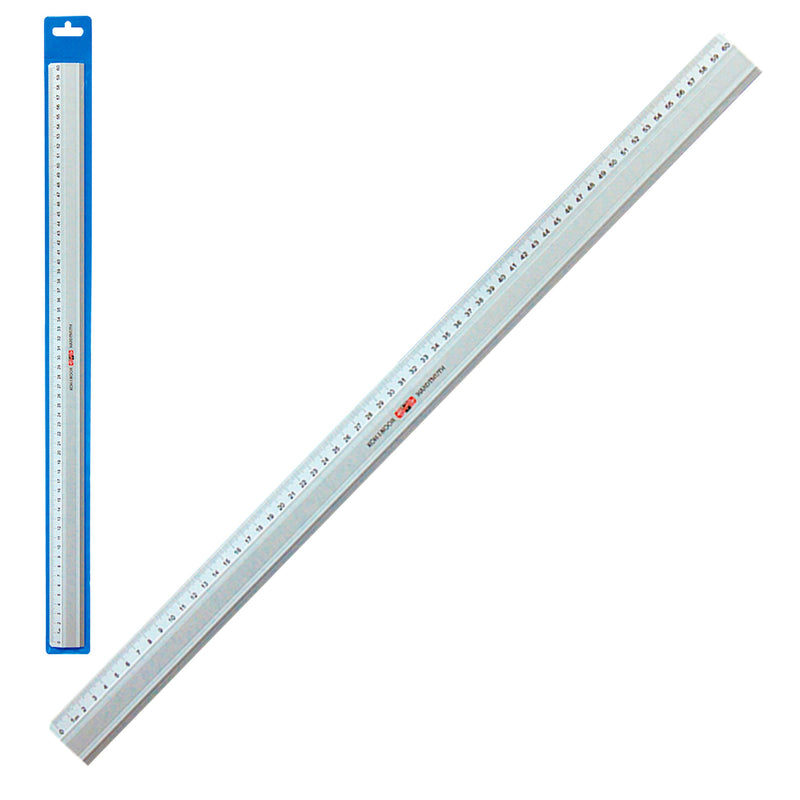 Koh-I-Noor metāla lineāls ar griežmo malu 60cm - 100cm