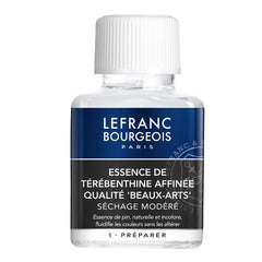 Lefranc Bourgeois Attīrīts terpentīns 75ml