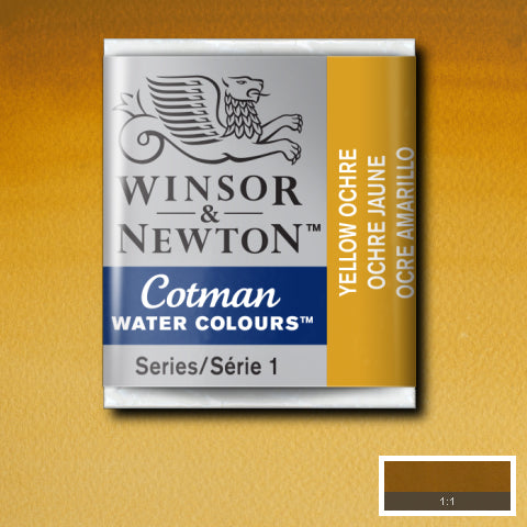 Winsor & Newton COTMAN akvareļu krāsu briketes 1,5ml