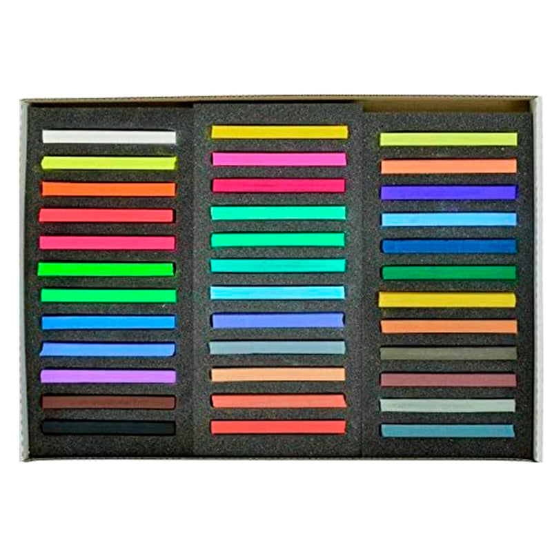 Koh-I-Noor Toison D`or Soft pastels 36 krāsu komplekts ( kantaini )