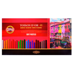 Koh-I-Noor Toison D`or Soft pastels 48 krāsu komlekts ( kantaini )