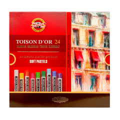 Koh-I-Noor Toison D`or Soft pastels 24 krāsu komplekts