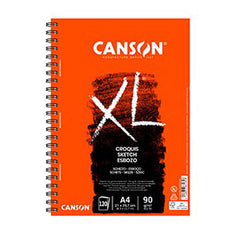 Canson XL zīmēšanas albumi ar spirāli 90 g/m2