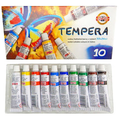 Koh - I - Noor temperas krāsu komplekts 10 x 16 ml