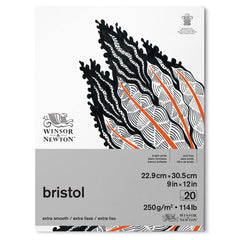 Winsor & Newton Bristol skicēšanas, rasēšanas albums 250g/m2