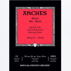 Arches Eļļas tehnikas albums 300 g/m2 ( 23 x 31 cm ) 100 % kokvilnas
