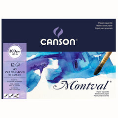 Canson Montval  akvareļu papīra albums 300 g/m2