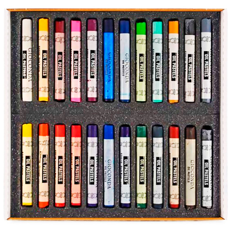 Koh-I-Noor Gioconda Oil pastels 24 krāsu komplekts