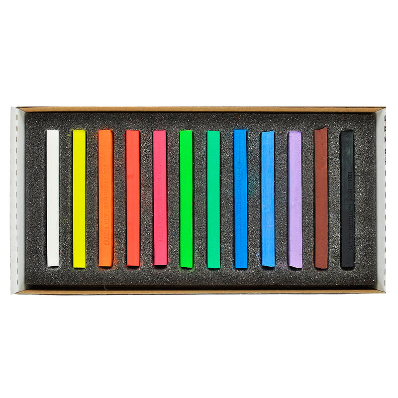 Koh-I-Noor Toison D`or Soft pastels 12 krāsu komplets ( kantaini )